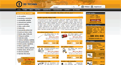 Desktop Screenshot of ddtechnik.cz